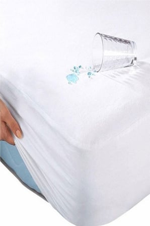 Altın Karma 70x110 Cm Pamuk Kumaş Full Kenar Fitted Sıvı Geçirmez Yatak Koruyucu Alez