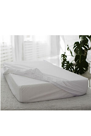 Altın Karma 70x140 Cm Pamuk Kumaş Full Kenar Fitted Sıvı Geçirmez Alez