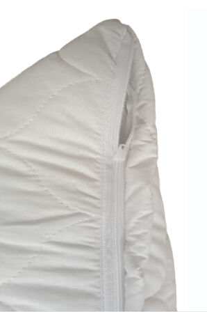 Altın Karma Sıvı Geçirmez Kapitoneli Yastık Kılıfı 50x70 Cm