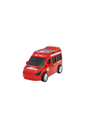 Karakuş Oyuncak Sürtmeli Itfaiye Aracı 25 cm