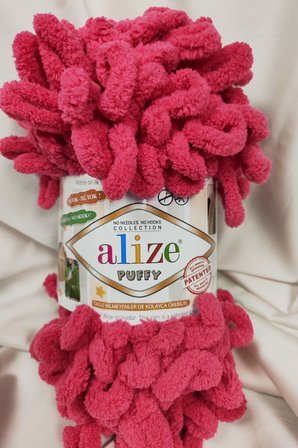 Puffy Fuşya El Örgü İpi 100gr. 9mt. (5'li Paket) - Renk: 149