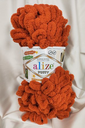 Puffy Taba El Örgü İpi 100gr. 9mt. (5'li Paket) - Renk: 36
