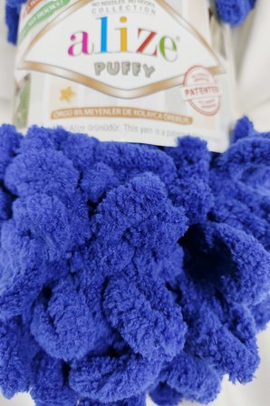 Puffy Gece Mavisi El Örgü İpi 100gr. 9mt. (5'li Paket) - Renk: 360