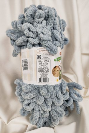 Puffy Koyu Gri El Örgü İpi 100gr. 9mt. (5'li Paket) - Renk: 428