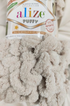 Puffy Fil Dişi El Örgü İpi 100gr. 9mt. (5'li Paket) - Renk: 599