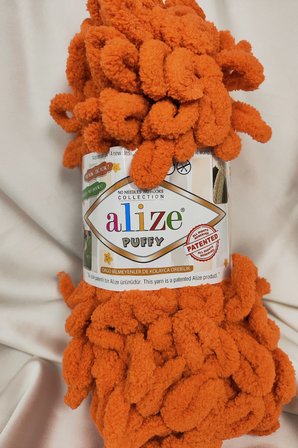 Puffy Portakal El Örgü İpi 100gr. 9mt. (5'li Paket) - Renk: 6
