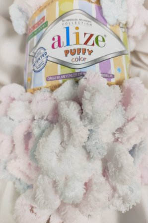 Puffy Color Ebruli El Örgü İpi 100gr. 9mt. (5'li Paket) - Renk: 5864