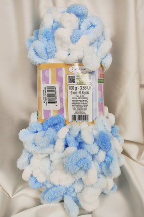 Puffy Color Ebruli El Örgü İpi 100gr. 9mt. (5'li Paket) - Renk: 5865