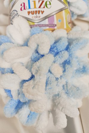 Puffy Color Ebruli El Örgü İpi 100gr. 9mt. (5'li Paket) - Renk: 5865