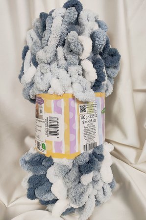 Puffy Color Ebruli El Örgü İpi 100gr. 9mt. (5'li Paket) - Renk: 5925