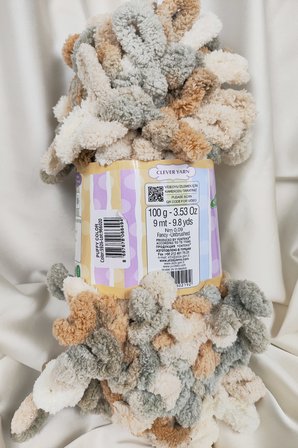 Puffy Color Ebruli El Örgü İpi 100gr. 9mt. (5'li Paket) - Renk: 5926