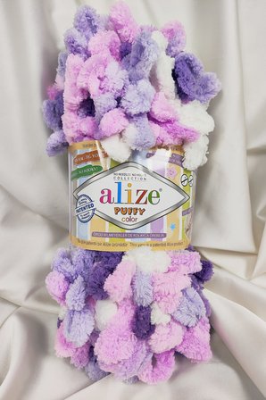 Puffy Color Ebruli El Örgü İpi 100gr. 9mt. (5'li Paket) - Renk: 6305
