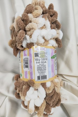 Puffy Color Ebruli El Örgü İpi 100gr. 9mt. (5'li Paket) - Renk: 6398