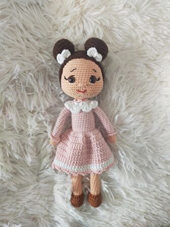 Amigurumi Oyuncak Topuz Bebek