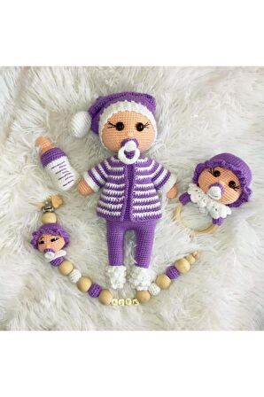 Amigurumi Oyuncak Bebek Seti