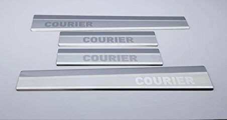F.COURIER 2014 KAPI EŞİĞİ 4. PRÇ KROM Paslanmaz Çelik 