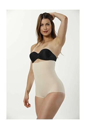 Kadın Lazer Kesim Yüksek Bel Slip Külot Korse 2003