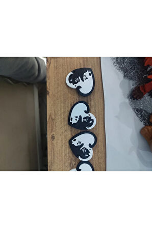 Kedi Severler İçin Özel Çift Tasarım Anahtarlık