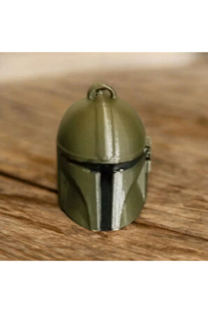 Mandalorian Kask Anahtarlık – PLA Malzeme – 4 cm