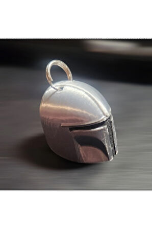 Mandalorian Kask Anahtarlık – PLA Malzeme – 4 cm