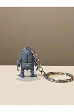 Savaşçı Kurbağa Anahtarlık (2'li Set) - 3D Baskı - PLA Malzeme