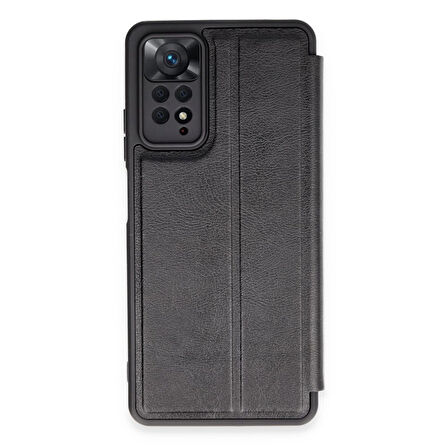 Xiaomi Redmi Note 11 Pro Kılıf Flip Cover Kartlıklı Kapaklı Ultra İnce Şık Kılıf