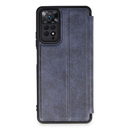 Xiaomi Redmi Note 11 Pro Kılıf Flip Cover Kartlıklı Kapaklı Ultra İnce Şık Kılıf