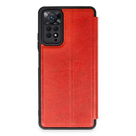 Xiaomi Redmi Note 12 Pro 4G Kılıf Flip Cover Kartlıklı Kapaklı Ultra İnce Şık Kılıf