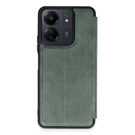 Xiaomi Poco C65 Kılıf Flip Cover Kartlıklı Kapaklı Ultra İnce Şık Kılıf