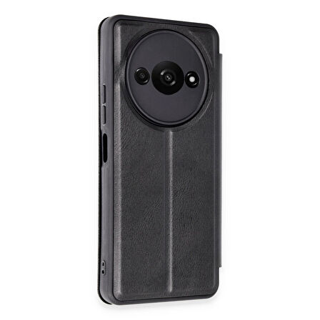 Xiaomi Redmi A3 4G Kılıf Flip Cover Kartlıklı Kapaklı Ultra İnce Şık Kılıf