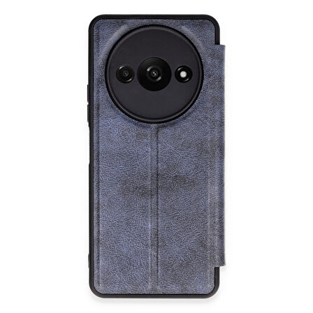 Xiaomi Redmi A3 4G Kılıf Flip Cover Kartlıklı Kapaklı Ultra İnce Şık Kılıf