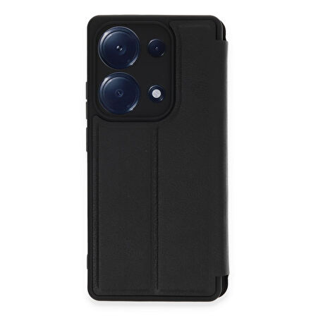 Xiaomi Poco M6 Pro 4G Kılıf Flip Cover Kartlıklı Kapaklı Ultra İnce Şık Kılıf