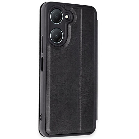 Vivo Y18 Kılıf Flip Cover Kartlıklı Kapaklı Ultra İnce Şık Kılıf