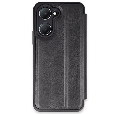Vivo Y18 Kılıf Flip Cover Kartlıklı Kapaklı Ultra İnce Şık Kılıf
