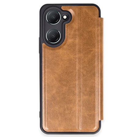 Vivo Y18 Kılıf Flip Cover Kartlıklı Kapaklı Ultra İnce Şık Kılıf