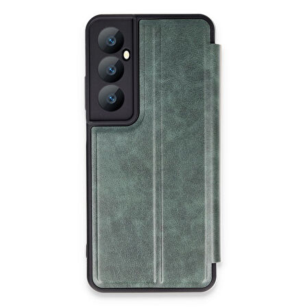 Realme C65 Kılıf Flip Cover Kartlıklı Kapaklı Ultra İnce Şık Kılıf
