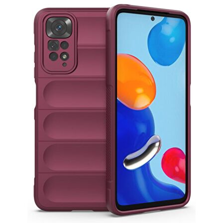 Xiaomi Redmi Note 11 Kılıf Kamera Korumalı İçi Kadife Yumuşak Silikon Kapak + Ekran Koruma