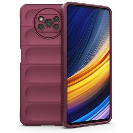 Xiaomi Poco X3 Pro Kılıf Kamera Korumalı İçi Kadife Yumuşak Silikon Kapak + Ekran Koruma