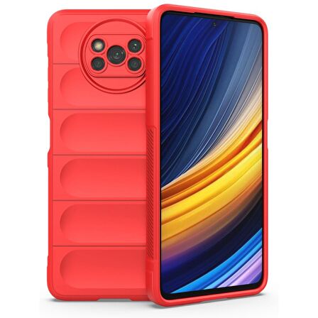 Xiaomi Poco X3 Pro Kılıf Kamera Korumalı İçi Kadife Yumuşak Silikon Kapak + Ekran Koruma