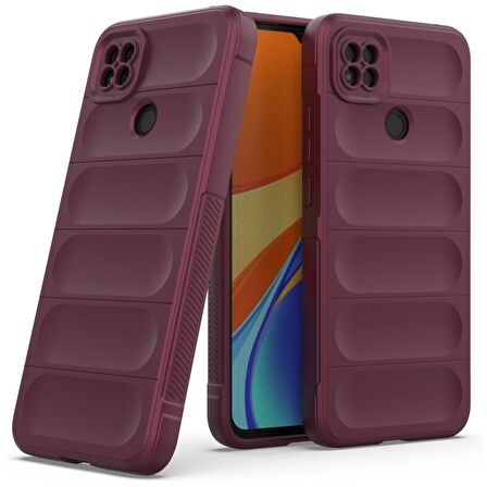 Xiaomi Redmi 9C Kılıf Kamera Korumalı İçi Kadife Yumuşak Silikon Kapak + Ekran Koruma