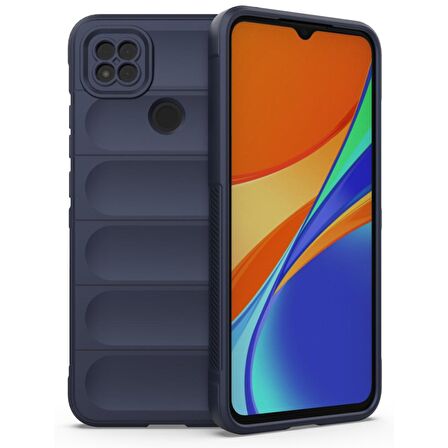 Xiaomi Redmi 9C Kılıf Kamera Korumalı İçi Kadife Yumuşak Silikon Kapak + Ekran Koruma