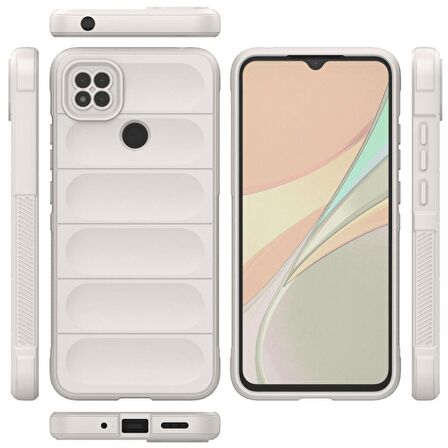 Xiaomi Redmi 9C Kılıf Kamera Korumalı İçi Kadife Yumuşak Silikon Kapak + Ekran Koruma
