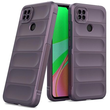 Xiaomi Redmi 9C Kılıf Kamera Korumalı İçi Kadife Yumuşak Silikon Kapak + Ekran Koruma