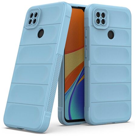 Xiaomi Redmi 9C Kılıf Kamera Korumalı İçi Kadife Yumuşak Silikon Kapak + Ekran Koruma