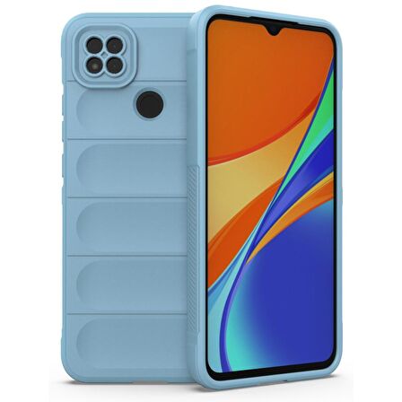 Xiaomi Redmi 9C Kılıf Kamera Korumalı İçi Kadife Yumuşak Silikon Kapak + Ekran Koruma