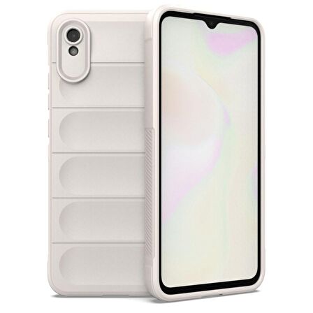 Xiaomi Redmi 9A Kılıf Kamera Korumalı İçi Kadife Yumuşak Silikon Kapak + Ekran Koruma