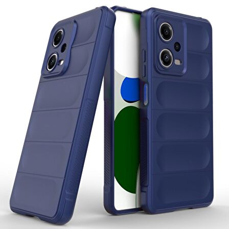 Xiaomi Poco X5 5G Kılıf Kamera Korumalı İçi Kadife Yumuşak Silikon Kapak + Ekran Koruma