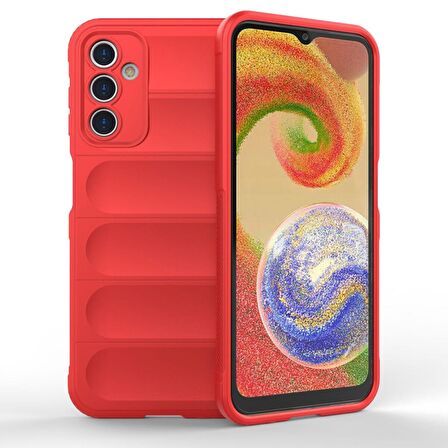 Samsung Galaxy A14 4G Kılıf Kamera Korumalı İçi Kadife Yumuşak Silikon Kapak + Ekran Koruma