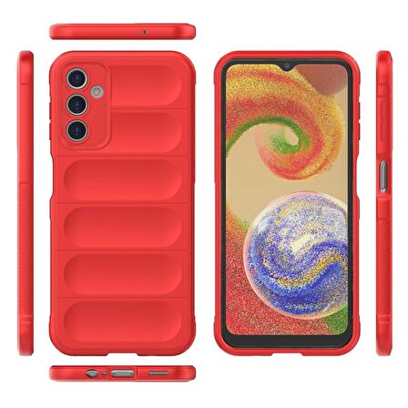 Samsung Galaxy A14 4G Kılıf Kamera Korumalı İçi Kadife Yumuşak Silikon Kapak + Ekran Koruma