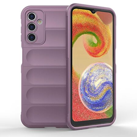 Samsung Galaxy A14 4G Kılıf Kamera Korumalı İçi Kadife Yumuşak Silikon Kapak + Ekran Koruma